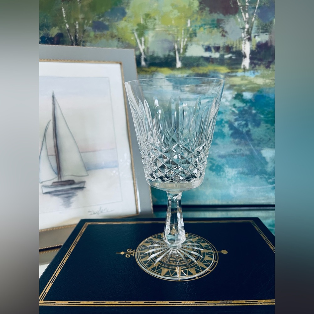 Vintage Set of 5 Waterford Kenmare Claret Wine Goblets| Ireland | 1968 | Marked - Picture 3 of 7